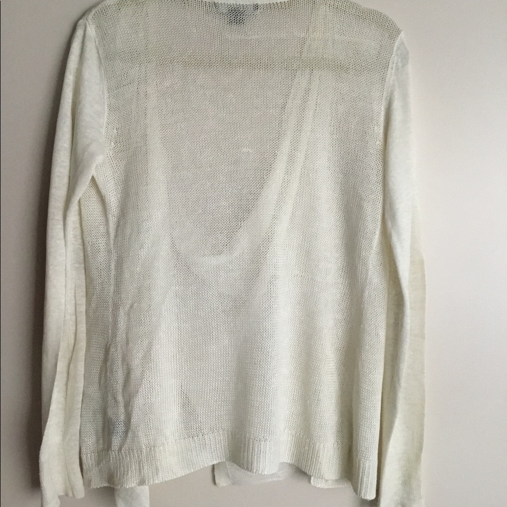 Christopher Fischer linen asymmetrical sweater